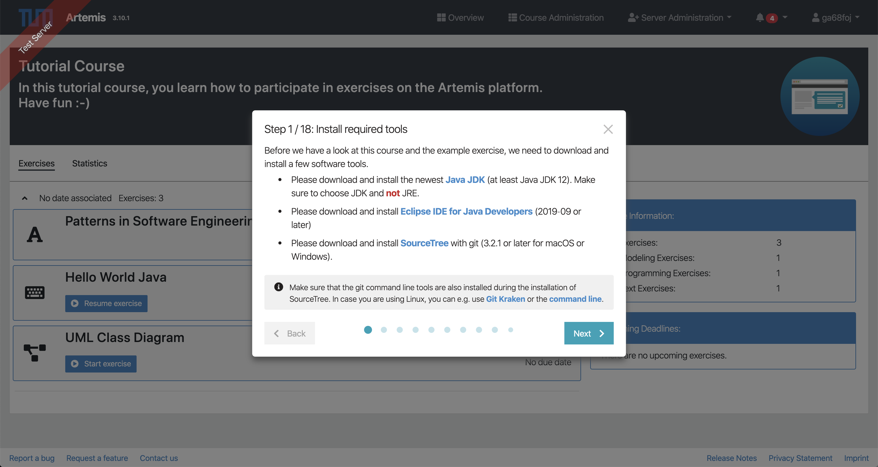 TextTourStep with multiple markdown elements