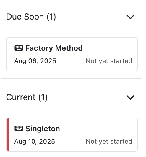 Exercise Overview Current