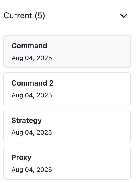 Current Lectures Overview