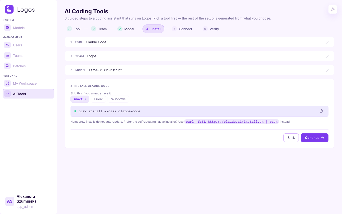 AI Tools — install