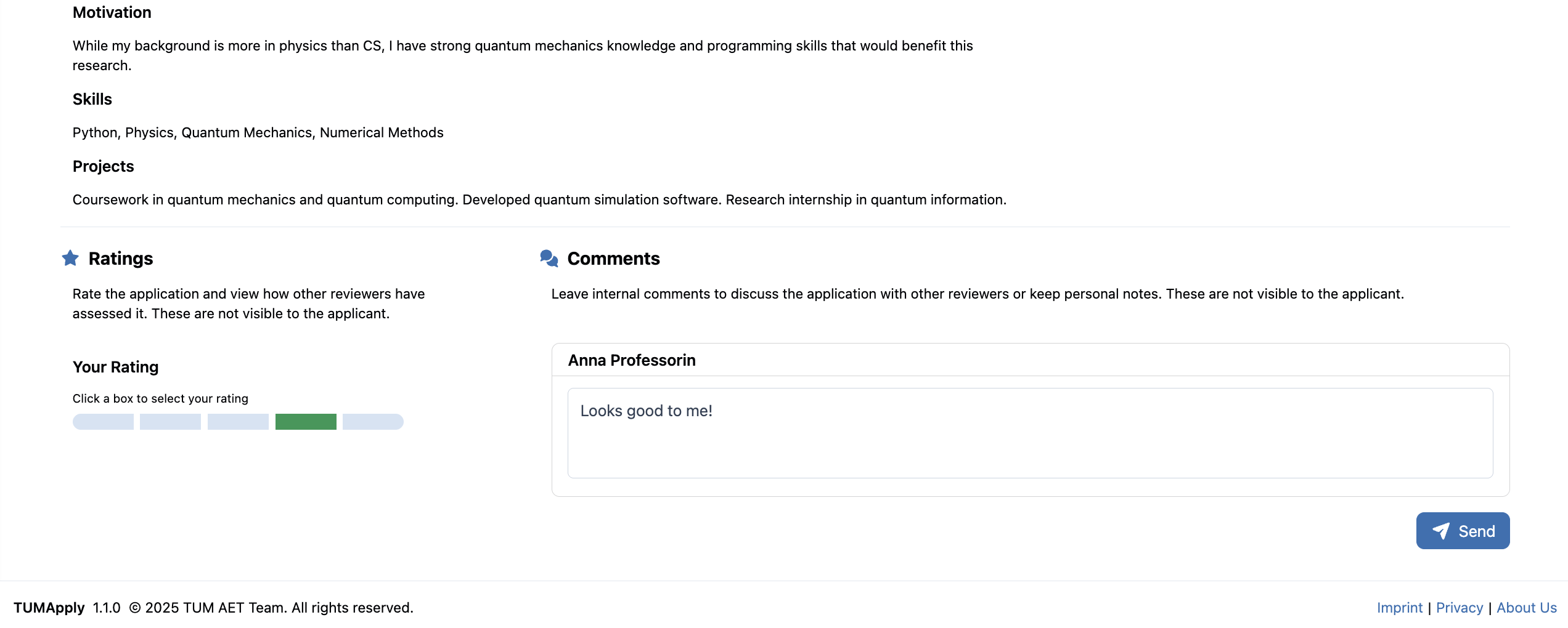 Application Review Page 2