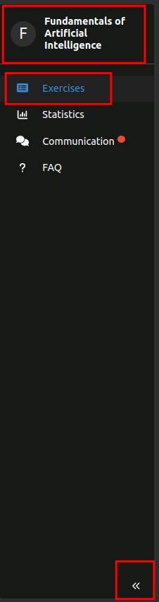 Screenshot of the Helios header